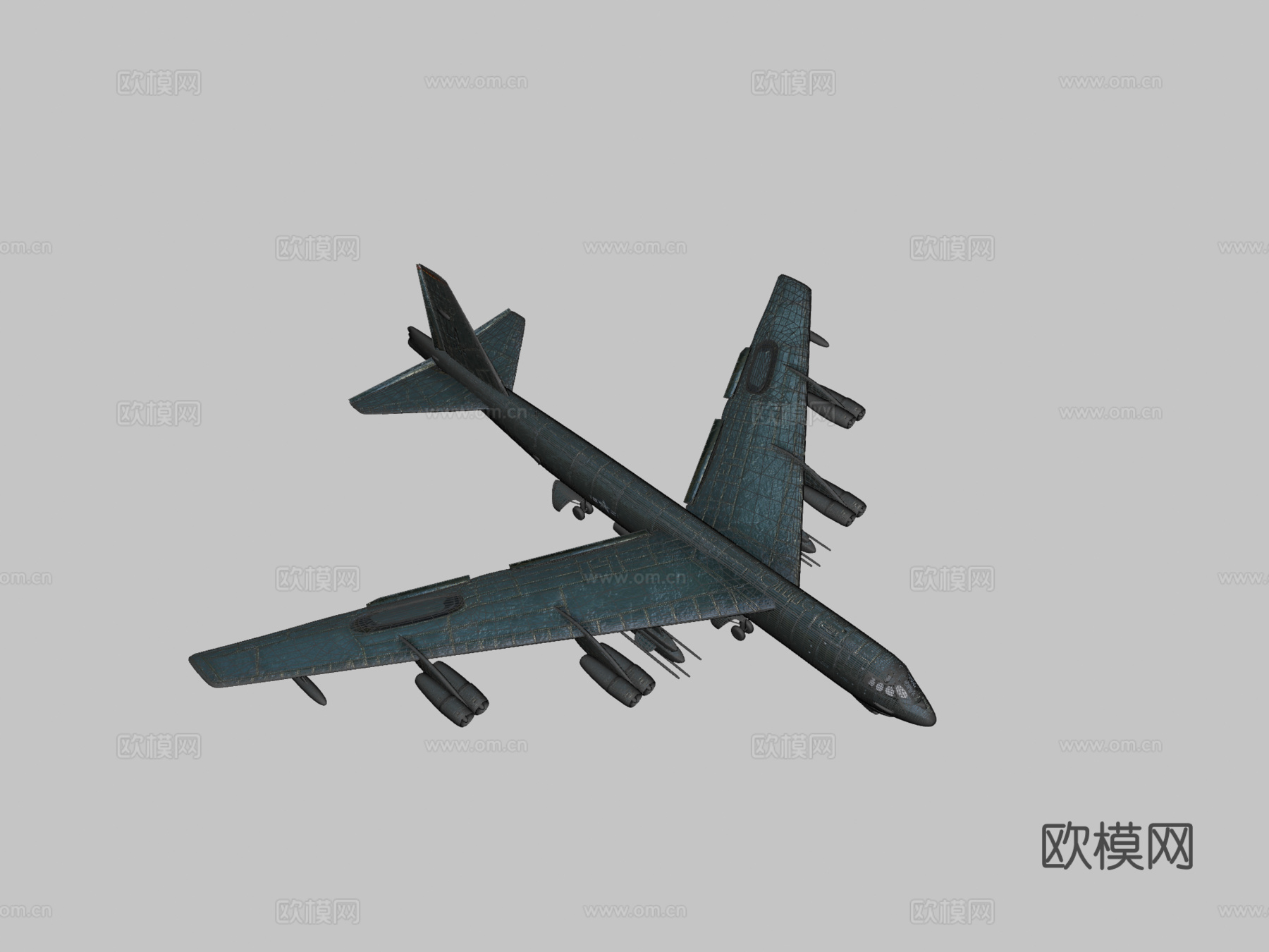 Overlordchaos的飞机作为3d模型下载（渲染图2）