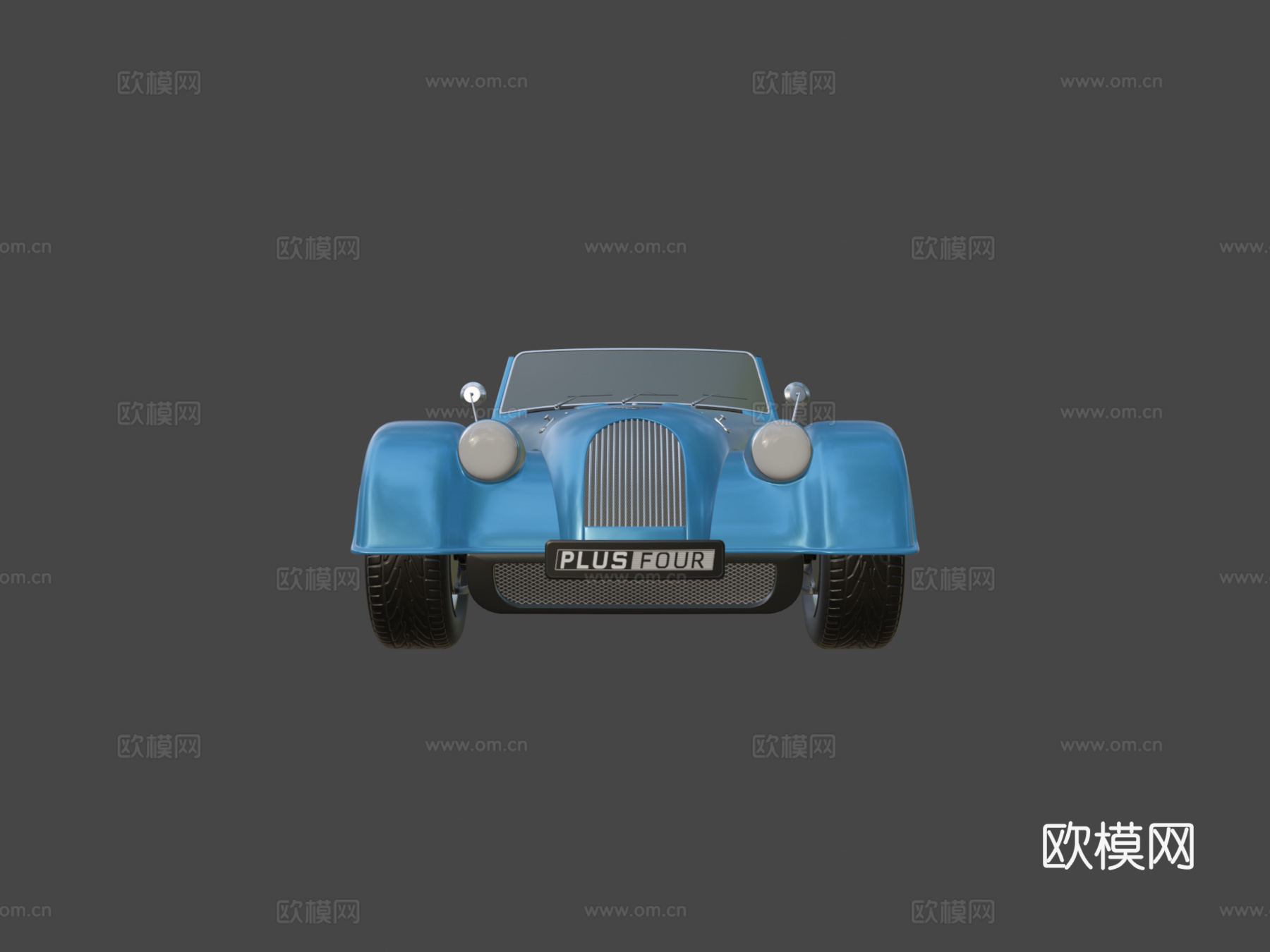 摩根加四3d模型下载（渲染图5）