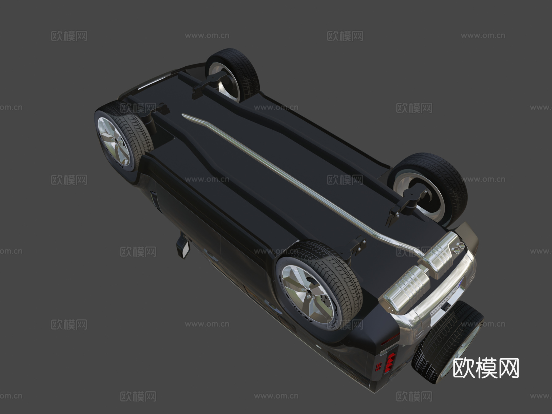 路虎卫士 110 20203d模型下载（渲染图8）