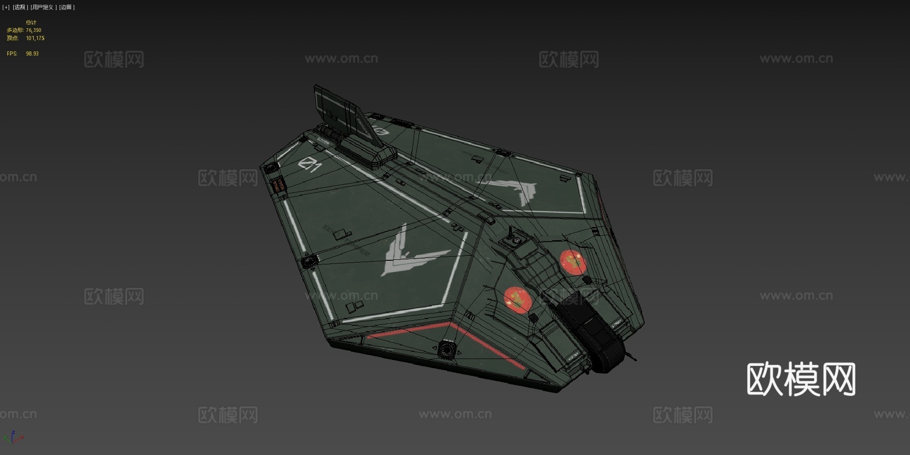 阿斯普猎手 =精英危险= 粉丝艺术3d模型下载（渲染图4）