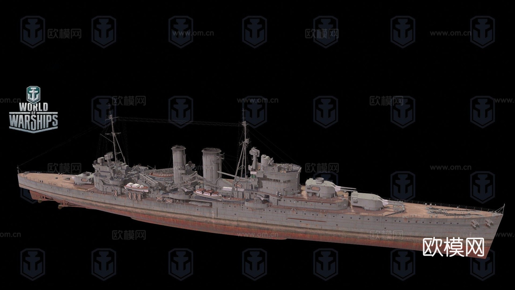 埃克塞特3d模型下载（渲染图1）