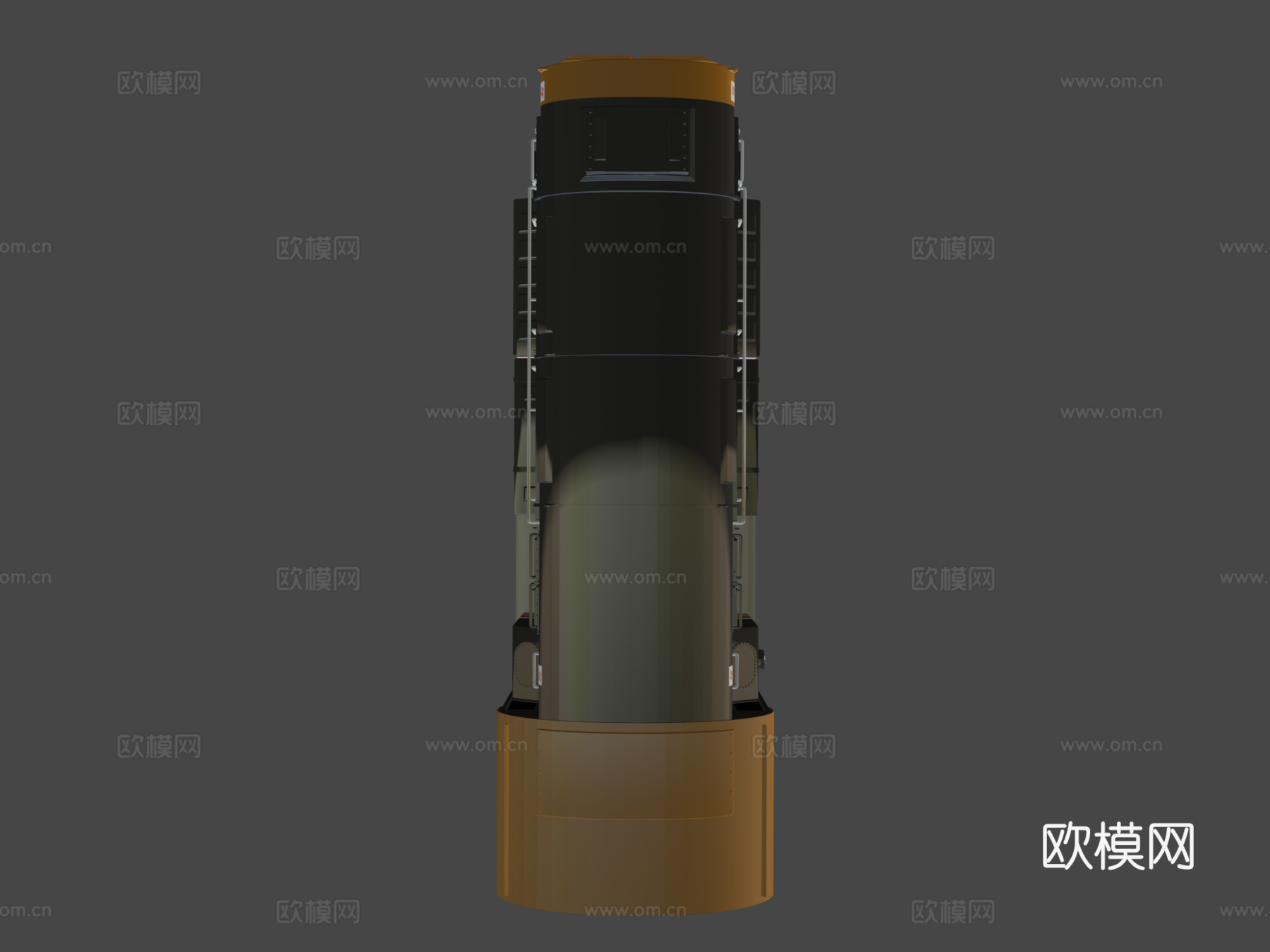 火车-BR08级调车机车燕子涂装3d模型下载（渲染图6）