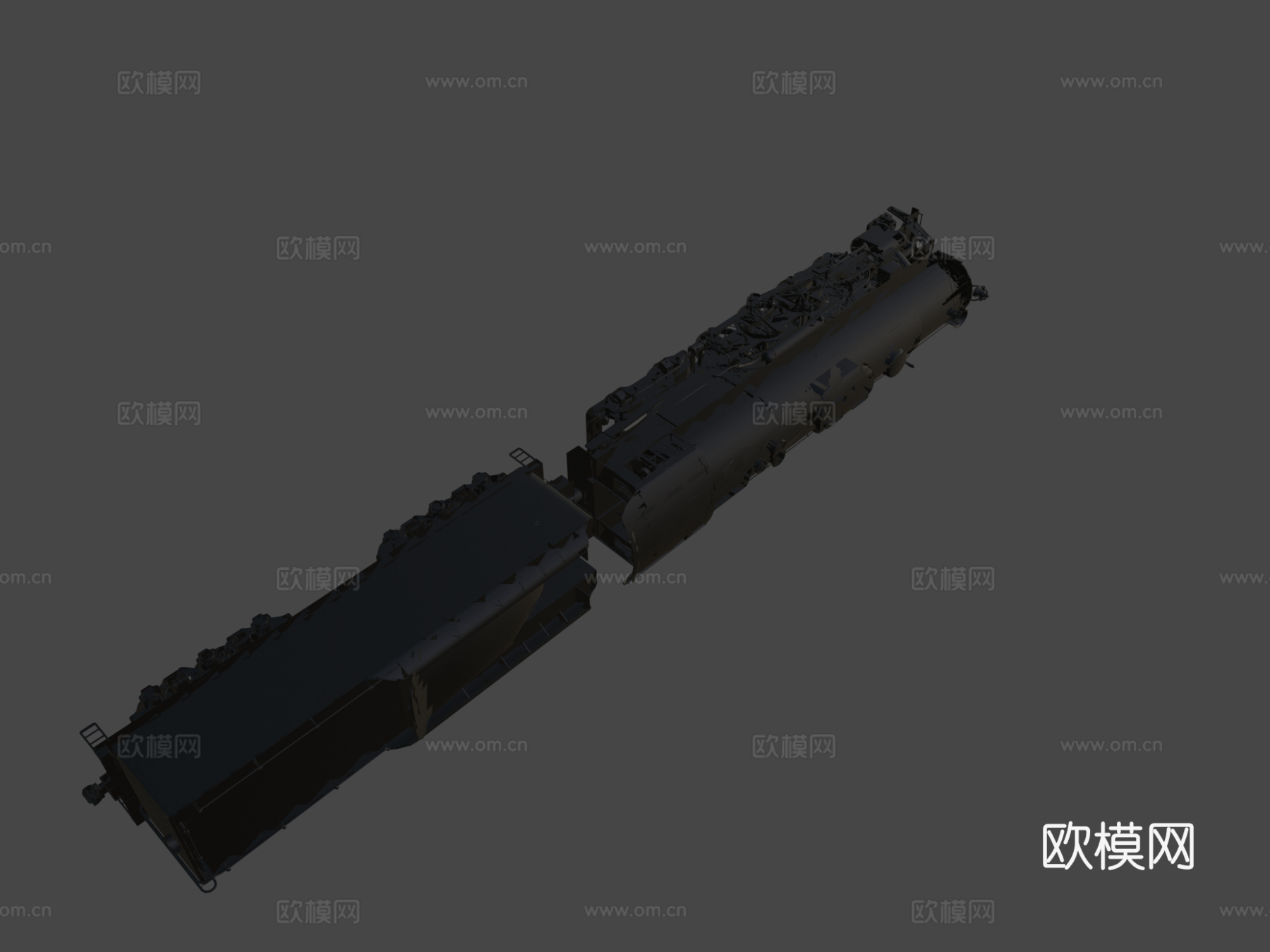 极地特快3d模型下载（渲染图8）