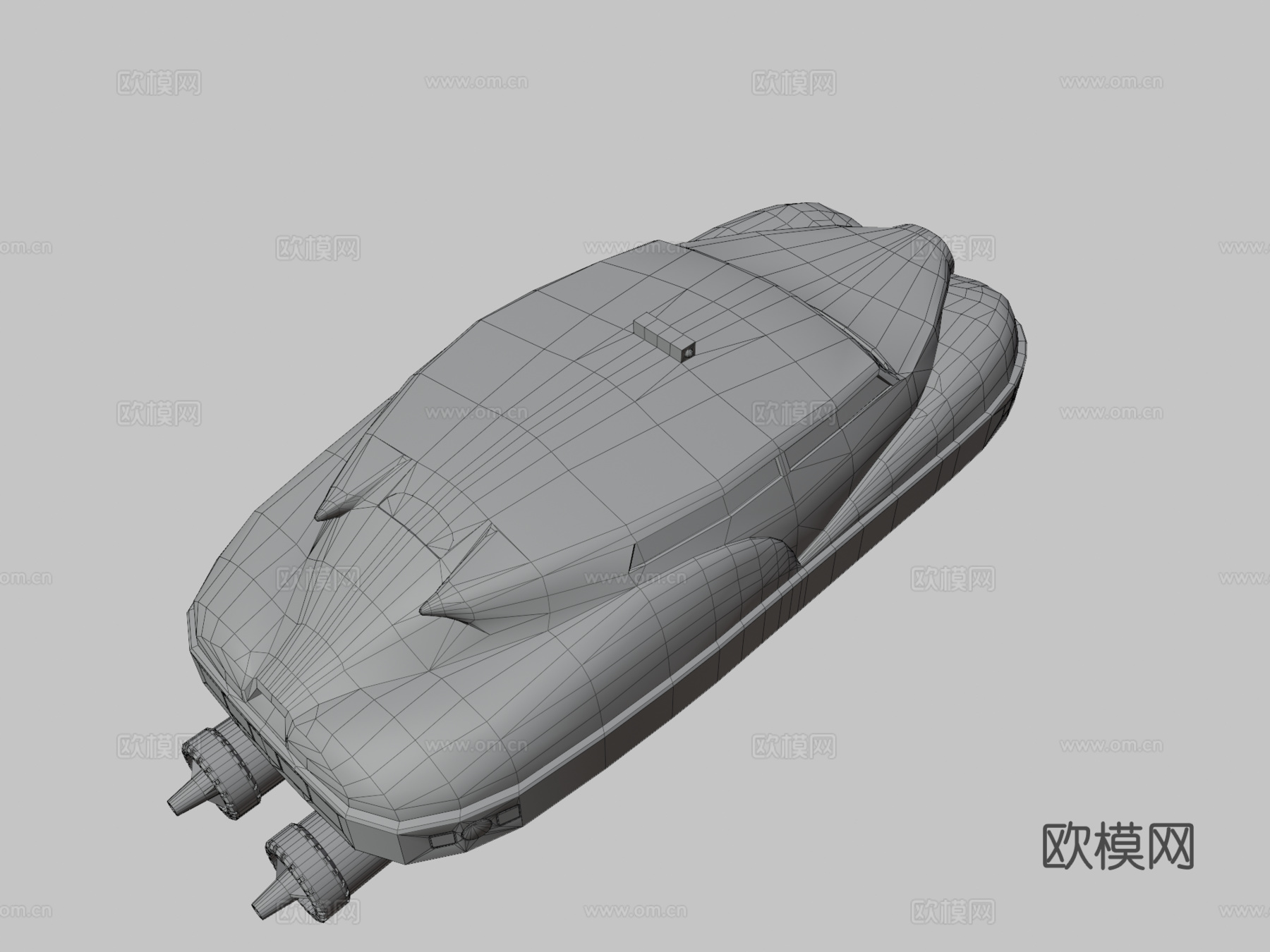 第五元素-科本的出租车（制作中）3d模型下载（渲染图3）