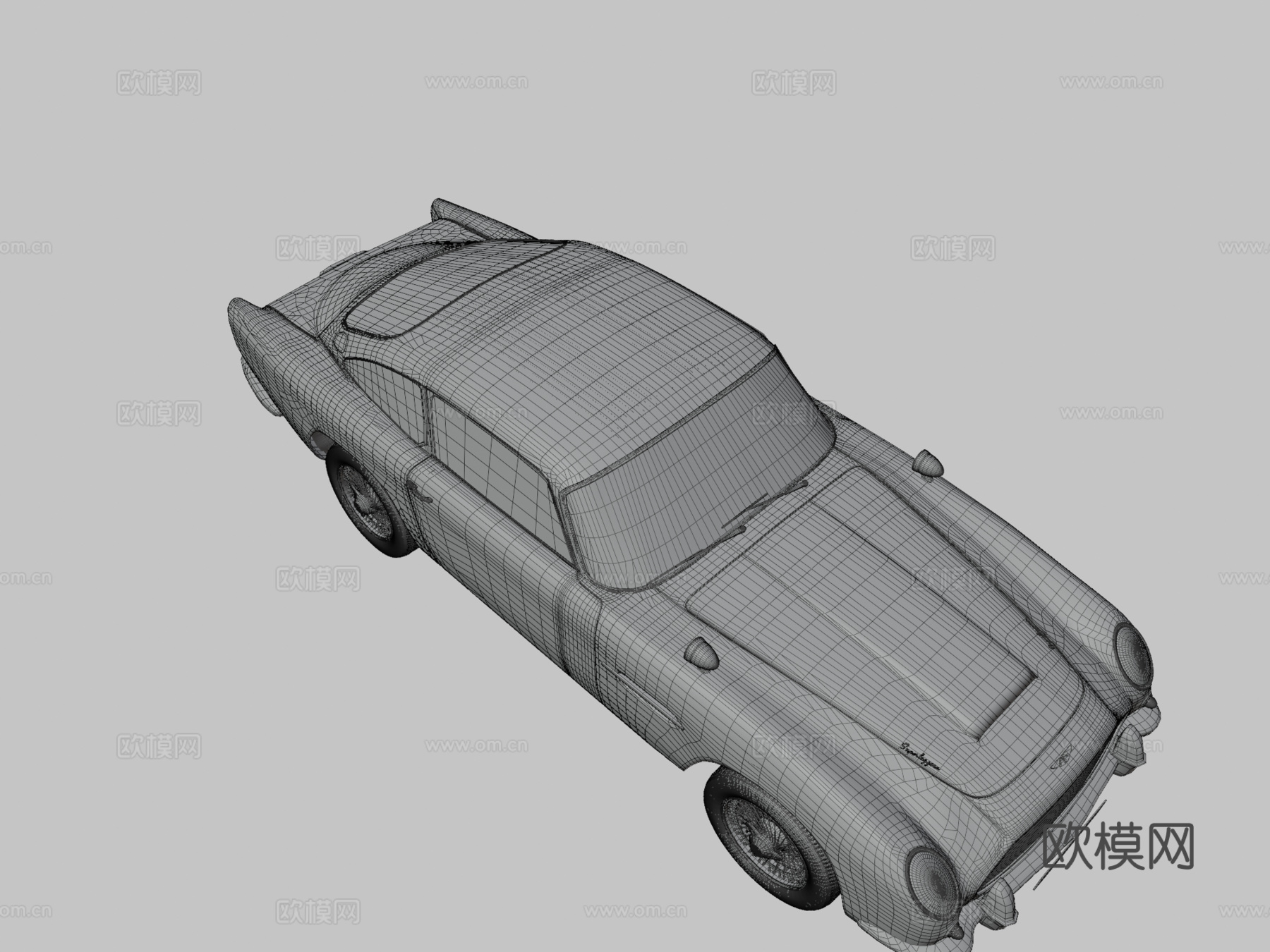 阿斯顿马丁 DB53d模型下载（渲染图3）