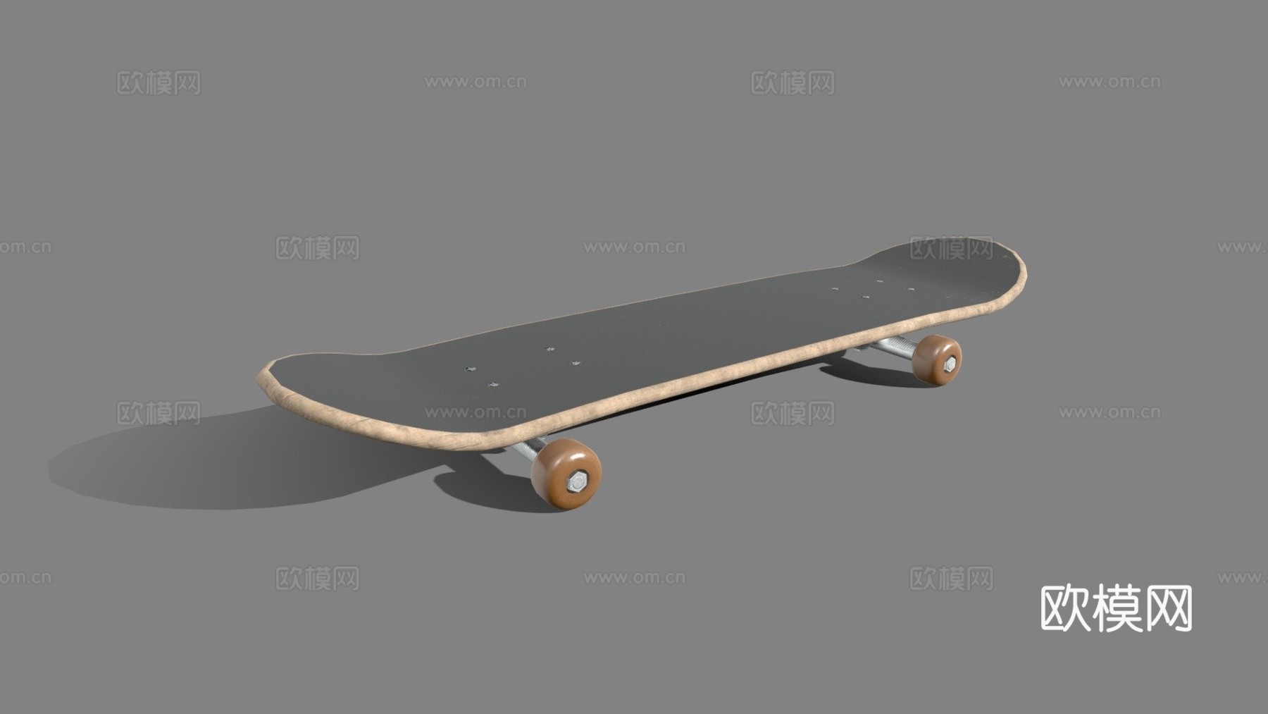 滑板3d模型