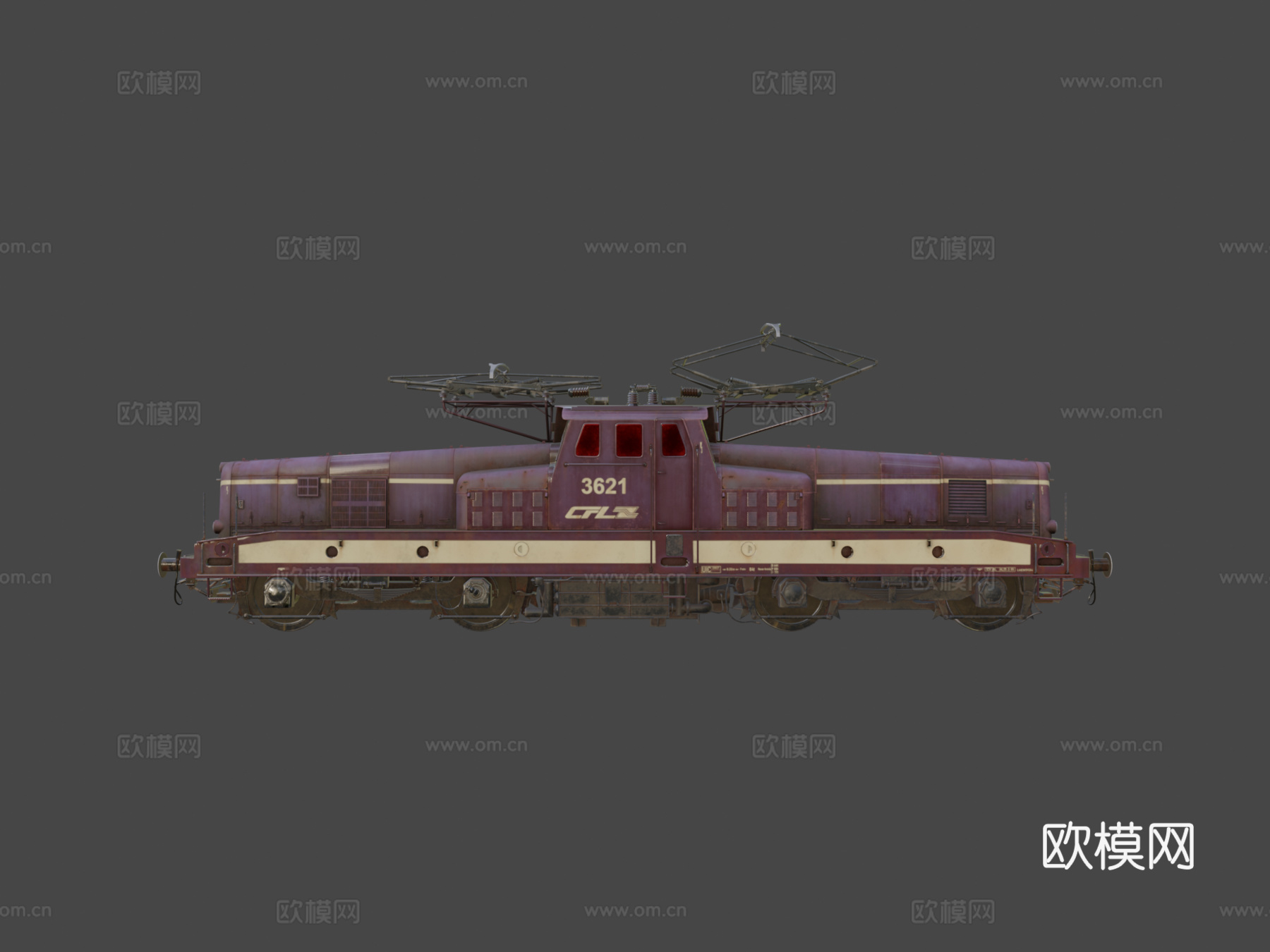CFL 3600级3d模型下载（渲染图6）