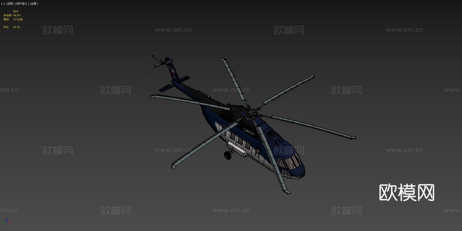 米-383d模型下载（渲染图4）