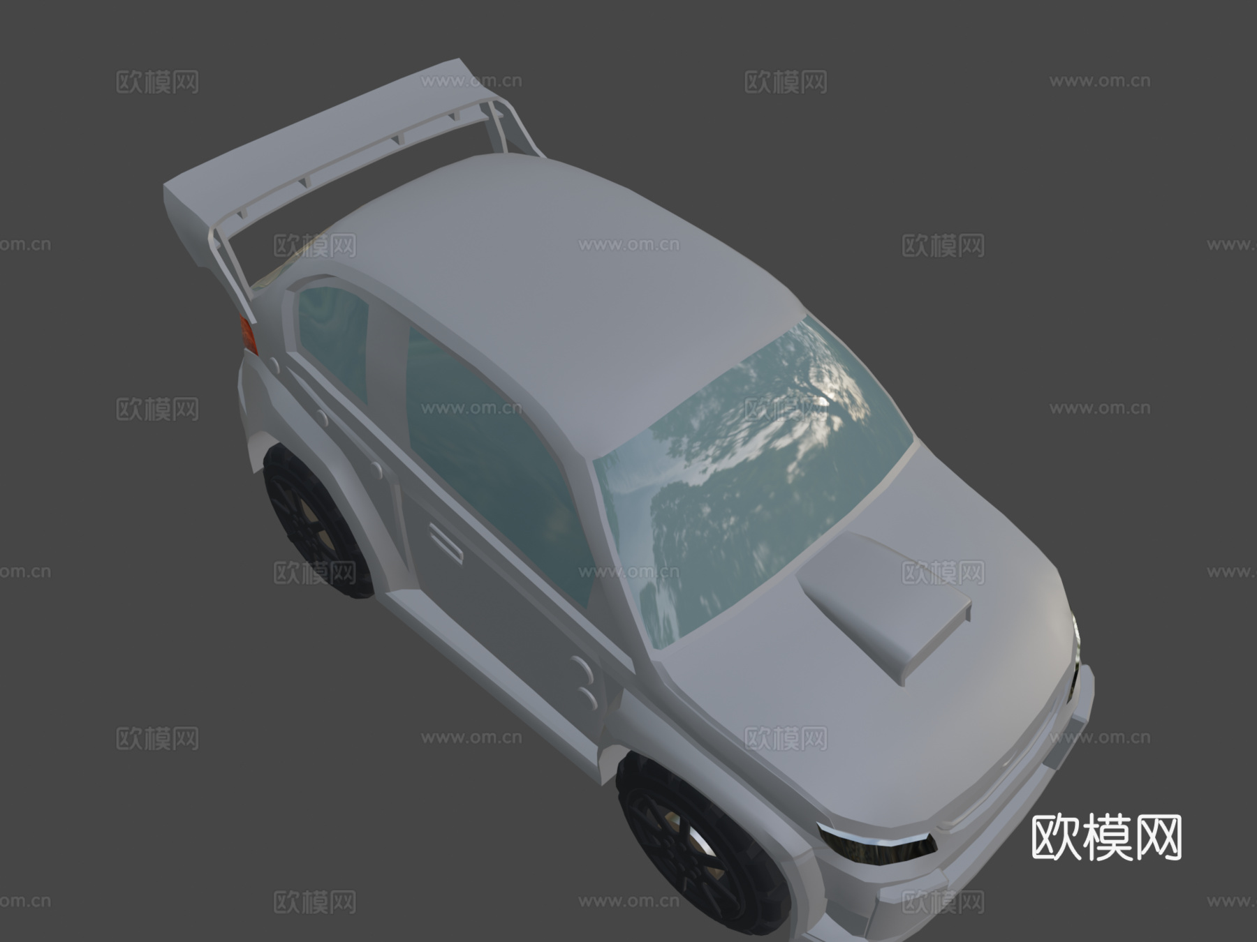 HCR2拉力赛车3d模型下载（渲染图8）