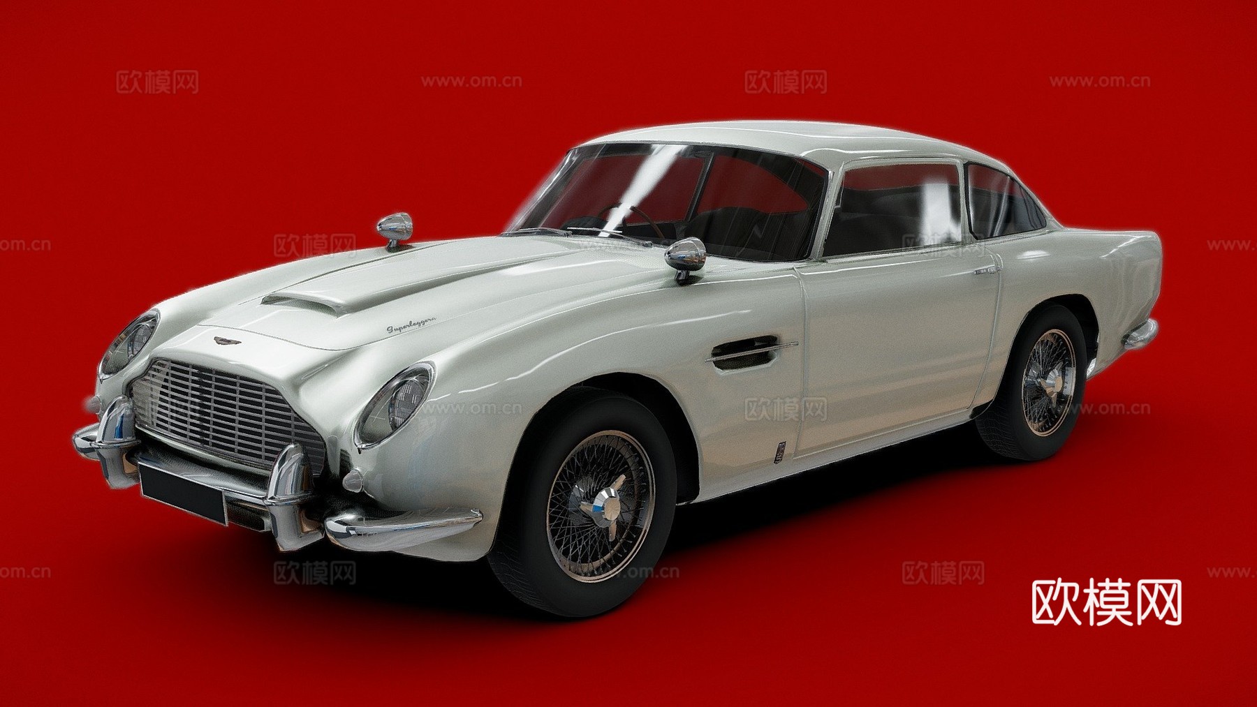 阿斯顿马丁 DB53d模型下载（渲染图1）