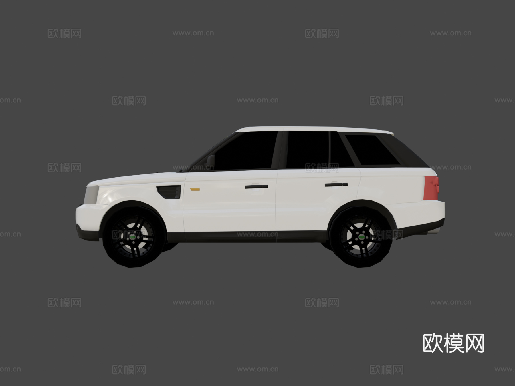 路虎揽胜运动版3d模型下载（渲染图5）