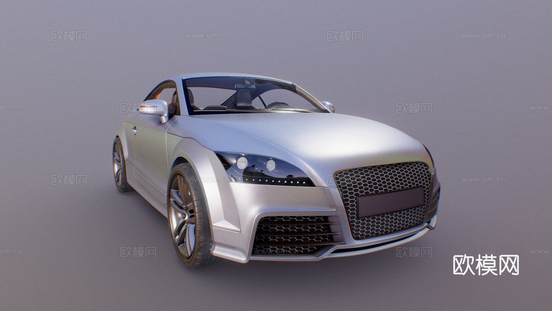 奥迪TT3d模型下载（渲染图1）