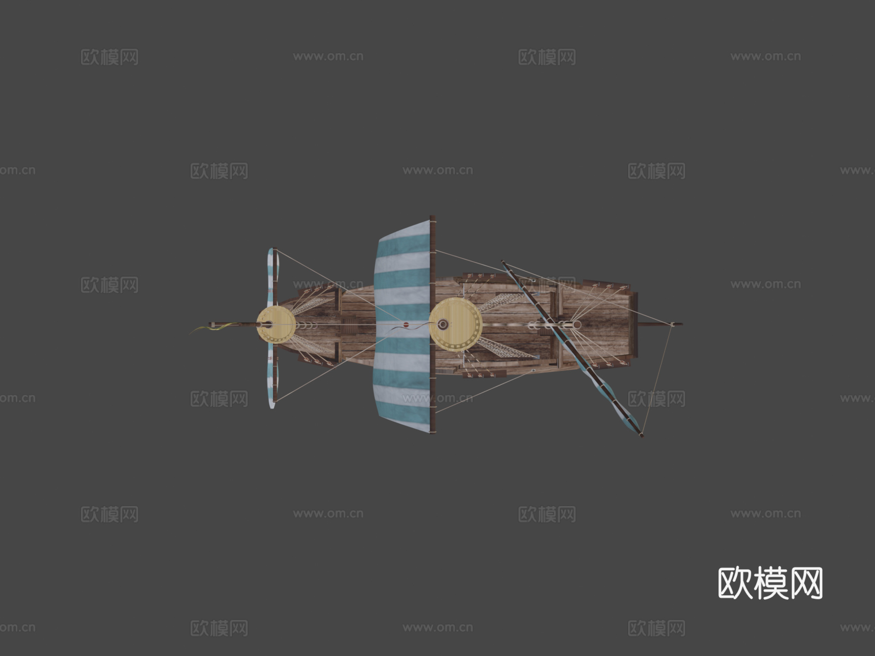 船J3d模型下载（渲染图5）