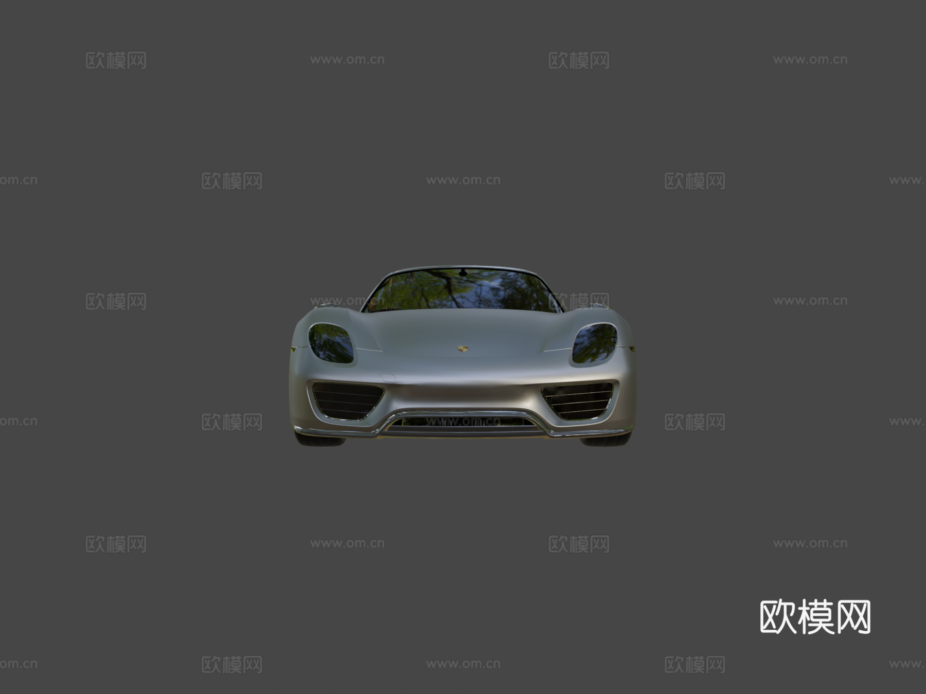 年保时捷 918 Spyder3d模型下载（渲染图5）