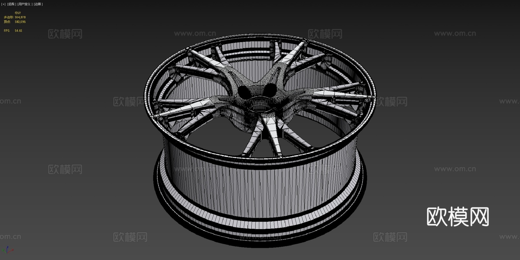 赛车技术3d模型下载（渲染图4）