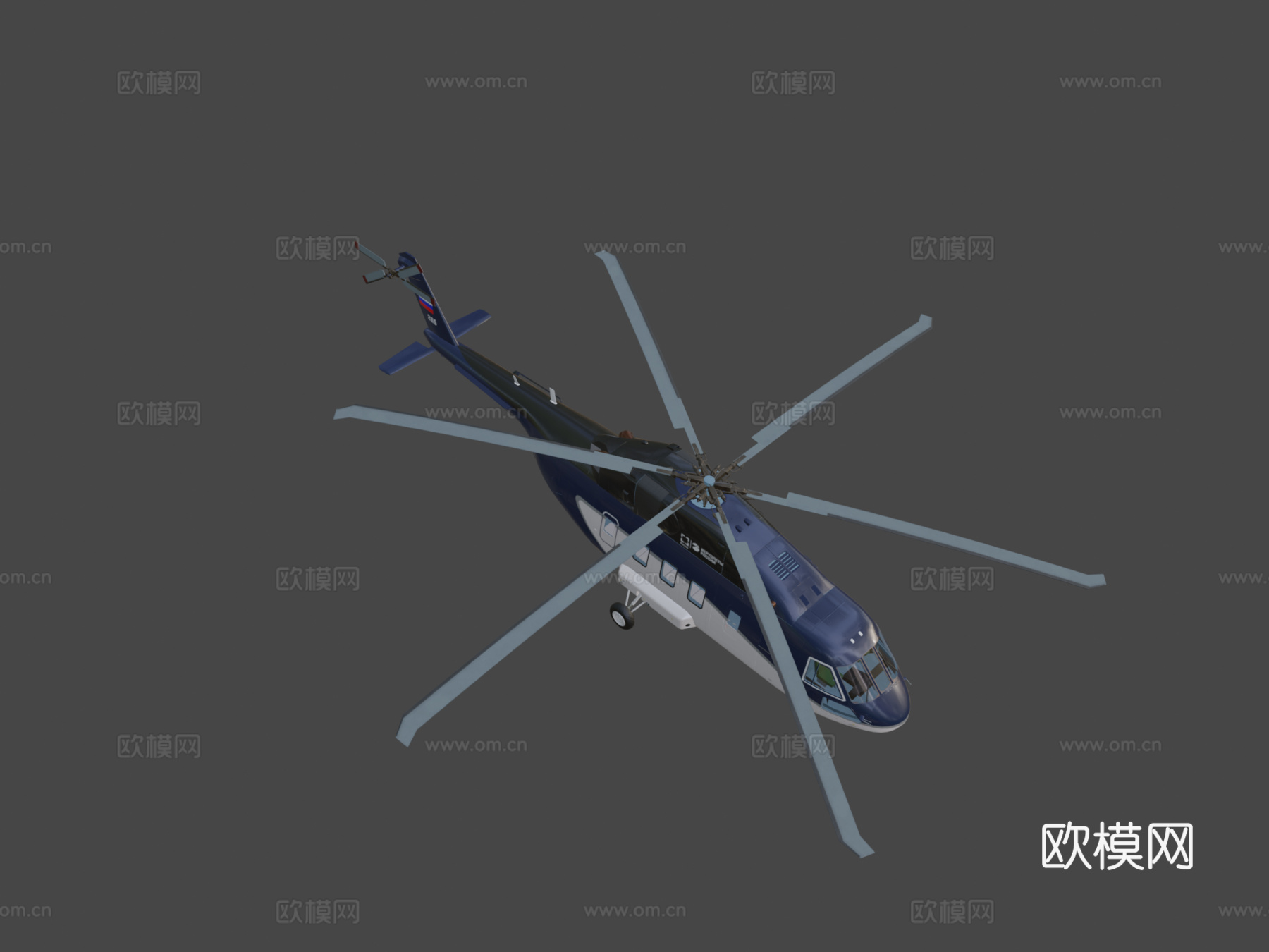 米-383d模型下载（渲染图7）