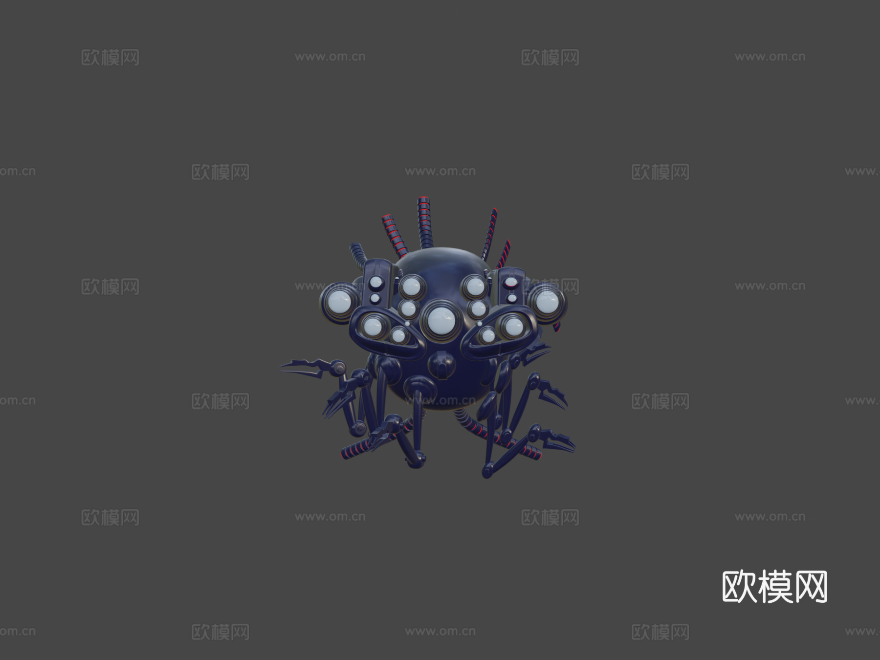 哨兵-黑客帝国3d模型下载（渲染图7）