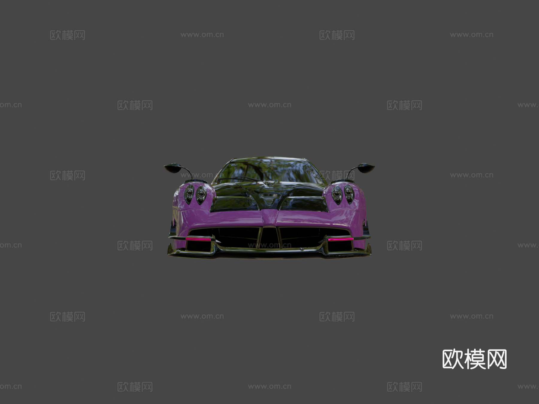 帕加尼 Huayra3d模型下载（渲染图5）