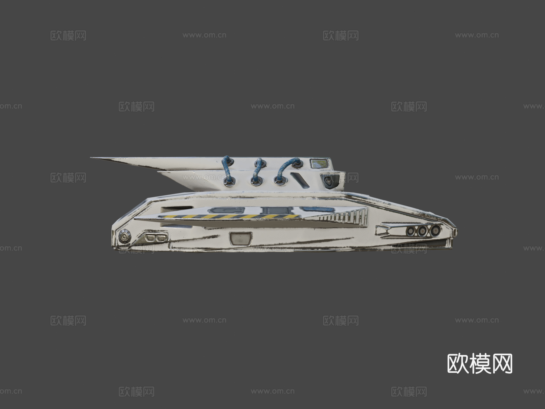 宇宙飞船3d模型下载（渲染图6）
