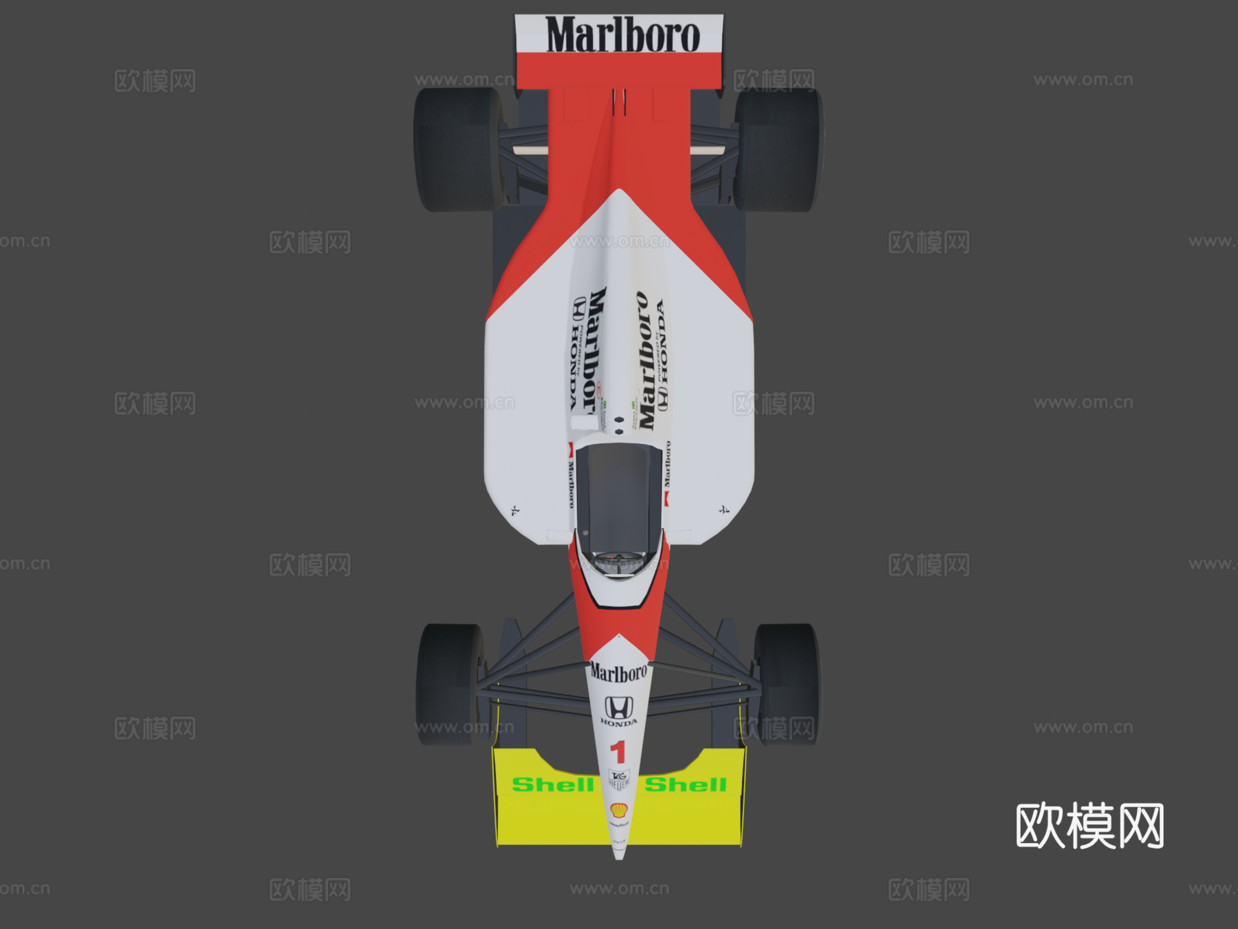 迈凯伦MP4-63d模型下载（渲染图8）