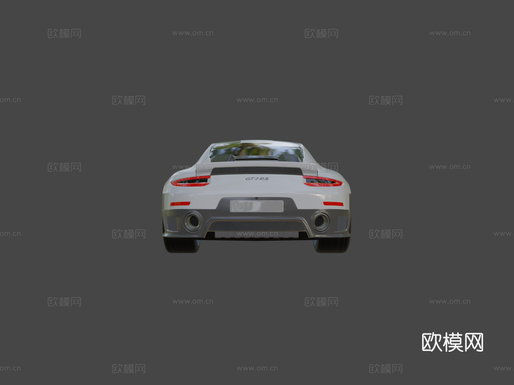 保时捷GT2RS3d模型3d模型下载（渲染图5）