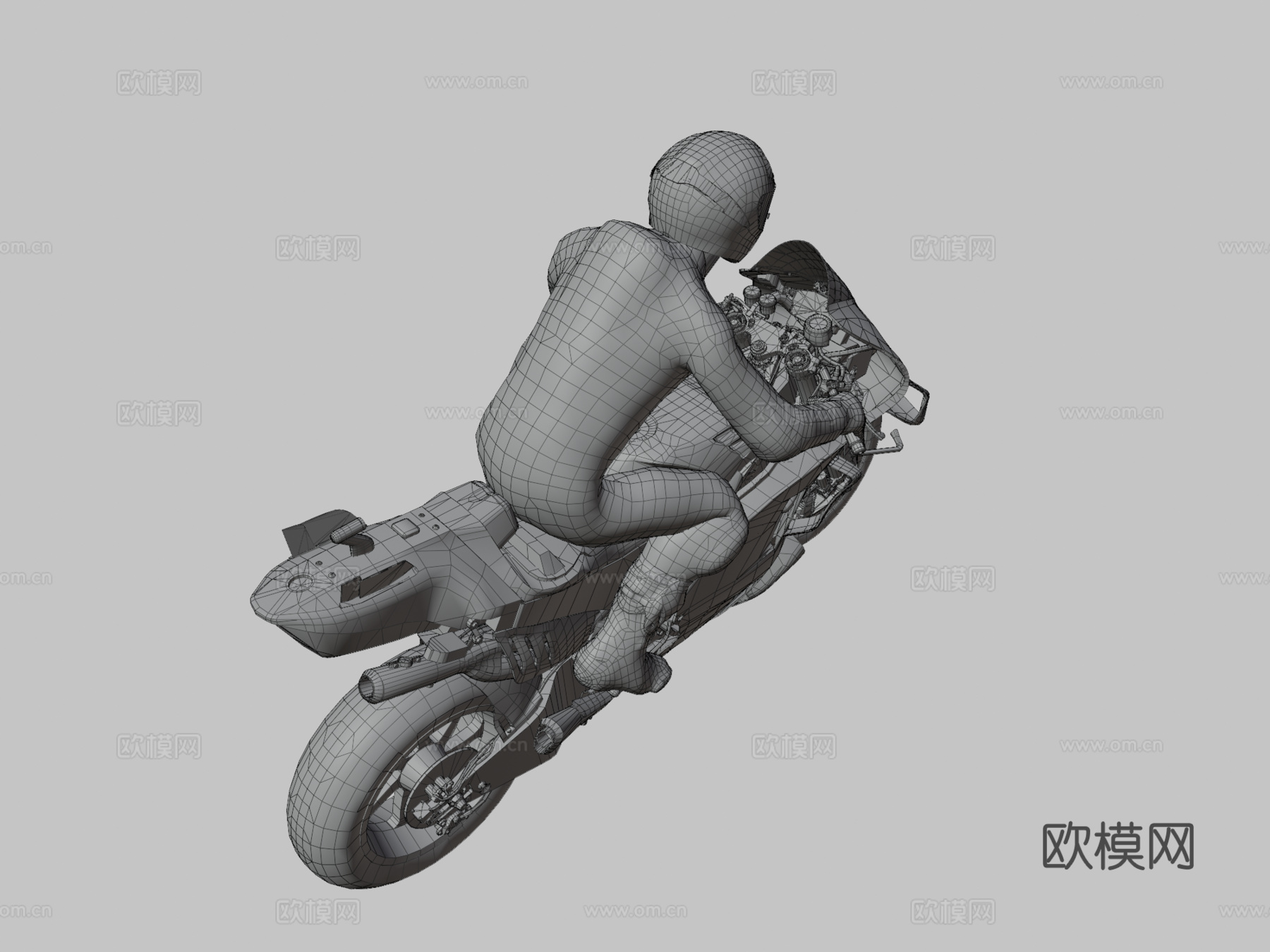 杜卡迪GP233d模型下载（渲染图3）