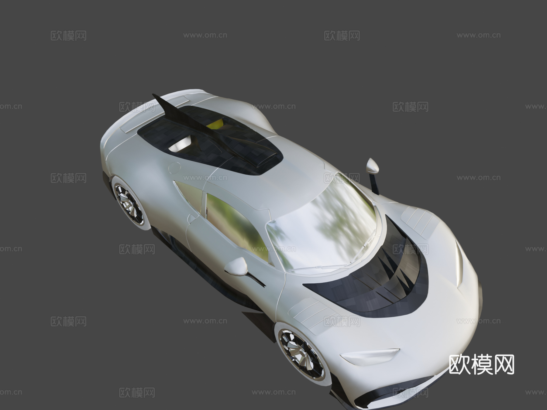梅赛德斯-AMG项目一号3d模型下载（渲染图8）