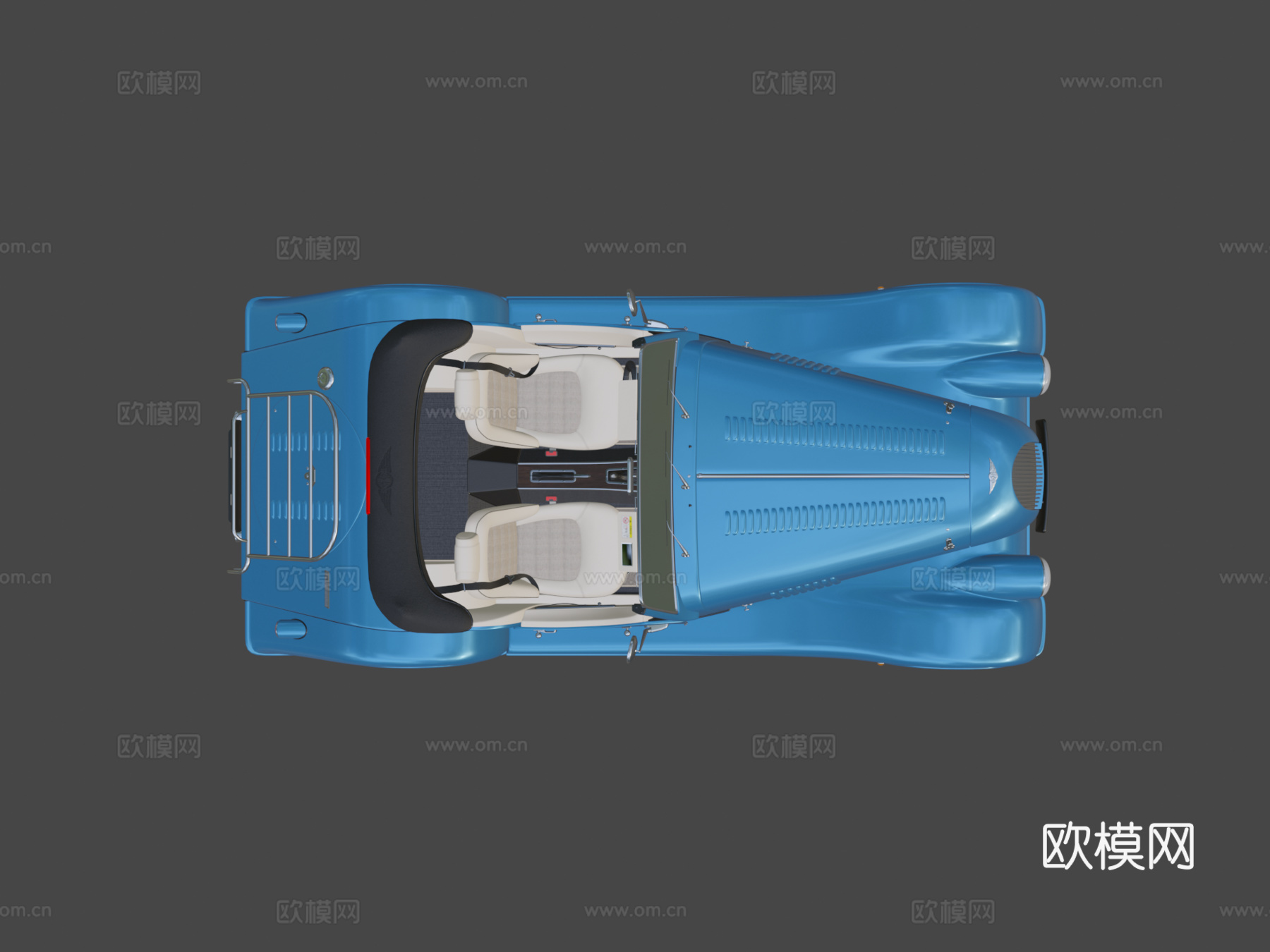 摩根加四3d模型下载（渲染图7）