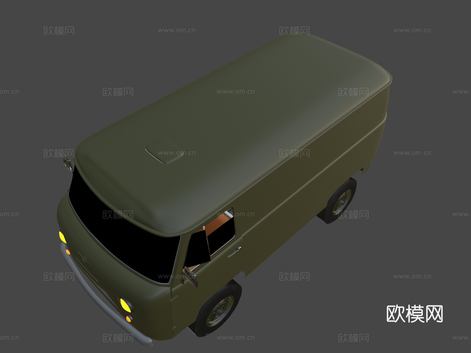 乌阿斯452（布汉卡）3d模型下载（渲染图1）