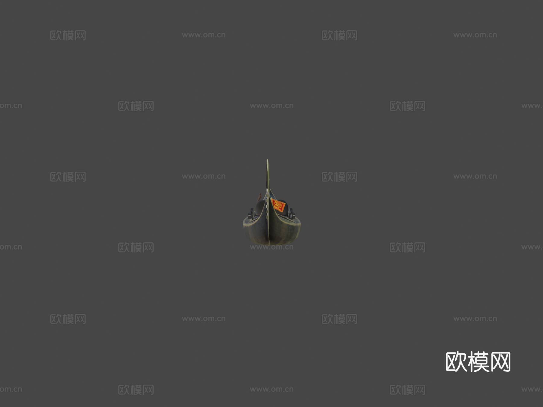 贡多拉3d模型下载（渲染图5）