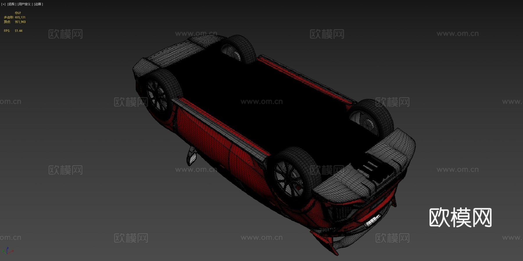 本田思域Type R 20183d模型下载（渲染图4）
