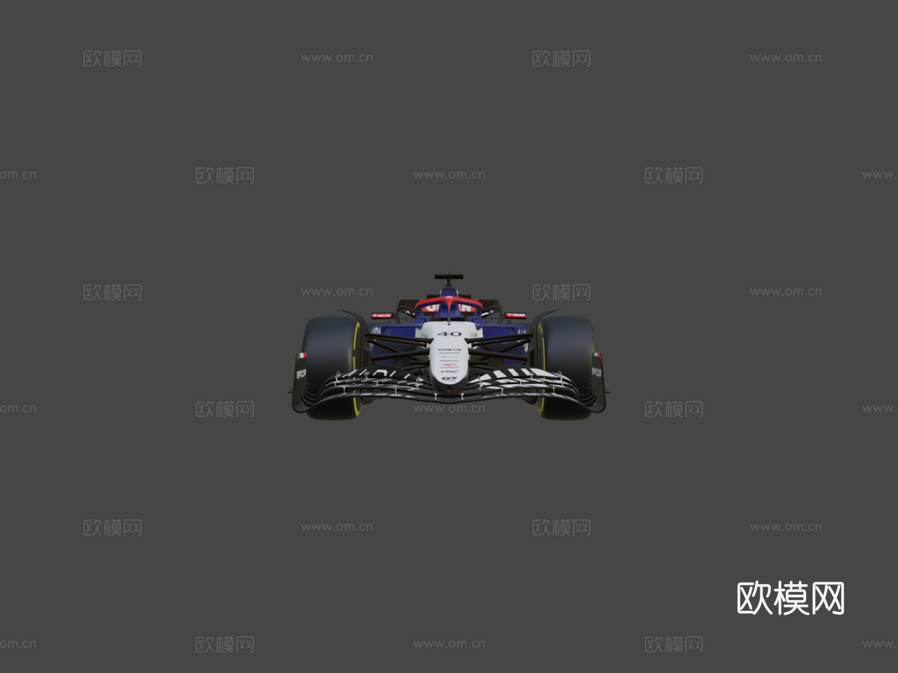 AlphaTauri AT04 20233d模型下载（渲染图5）