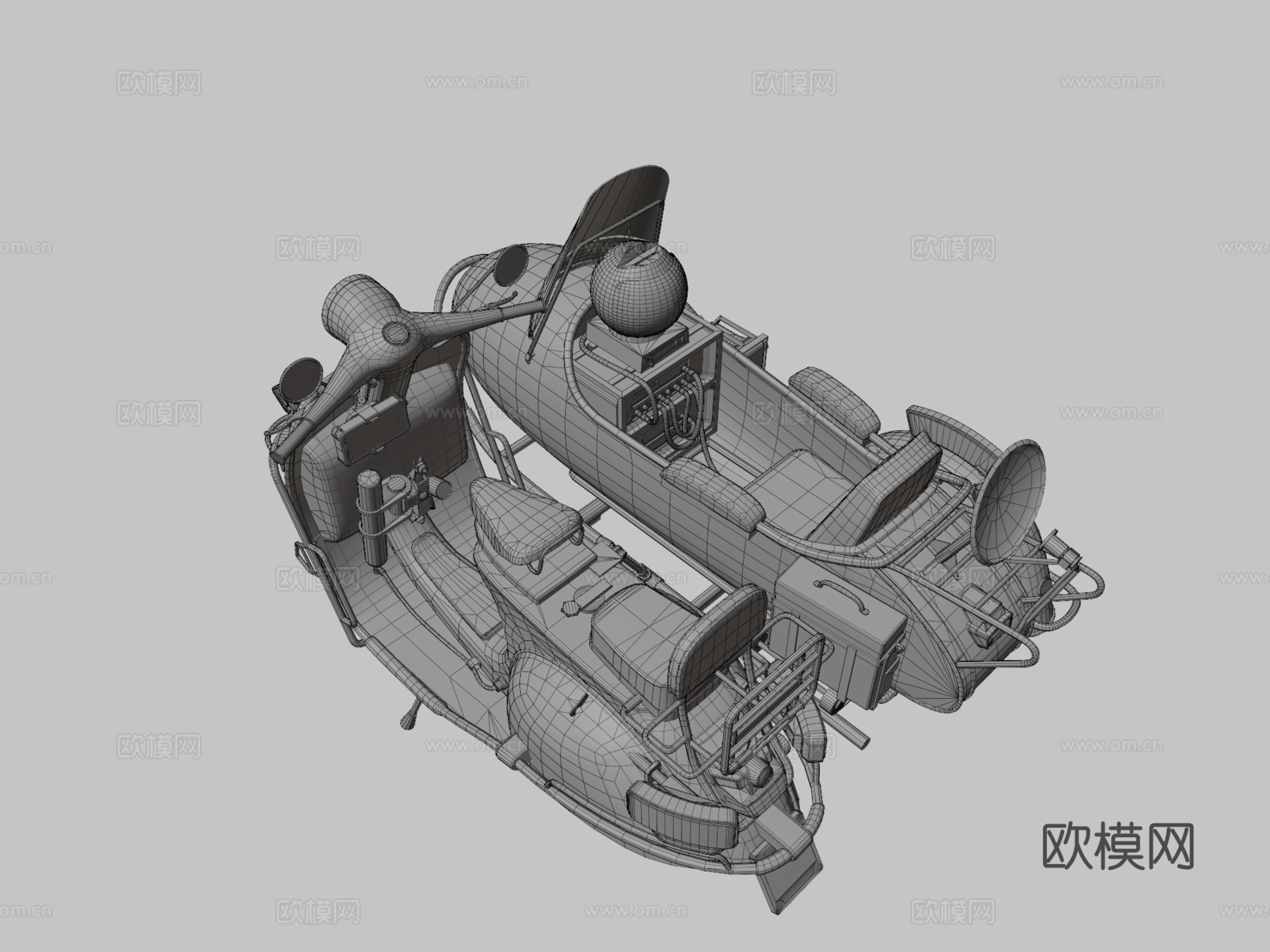 Tjapoeng Djotang 3003d模型下载（渲染图3）
