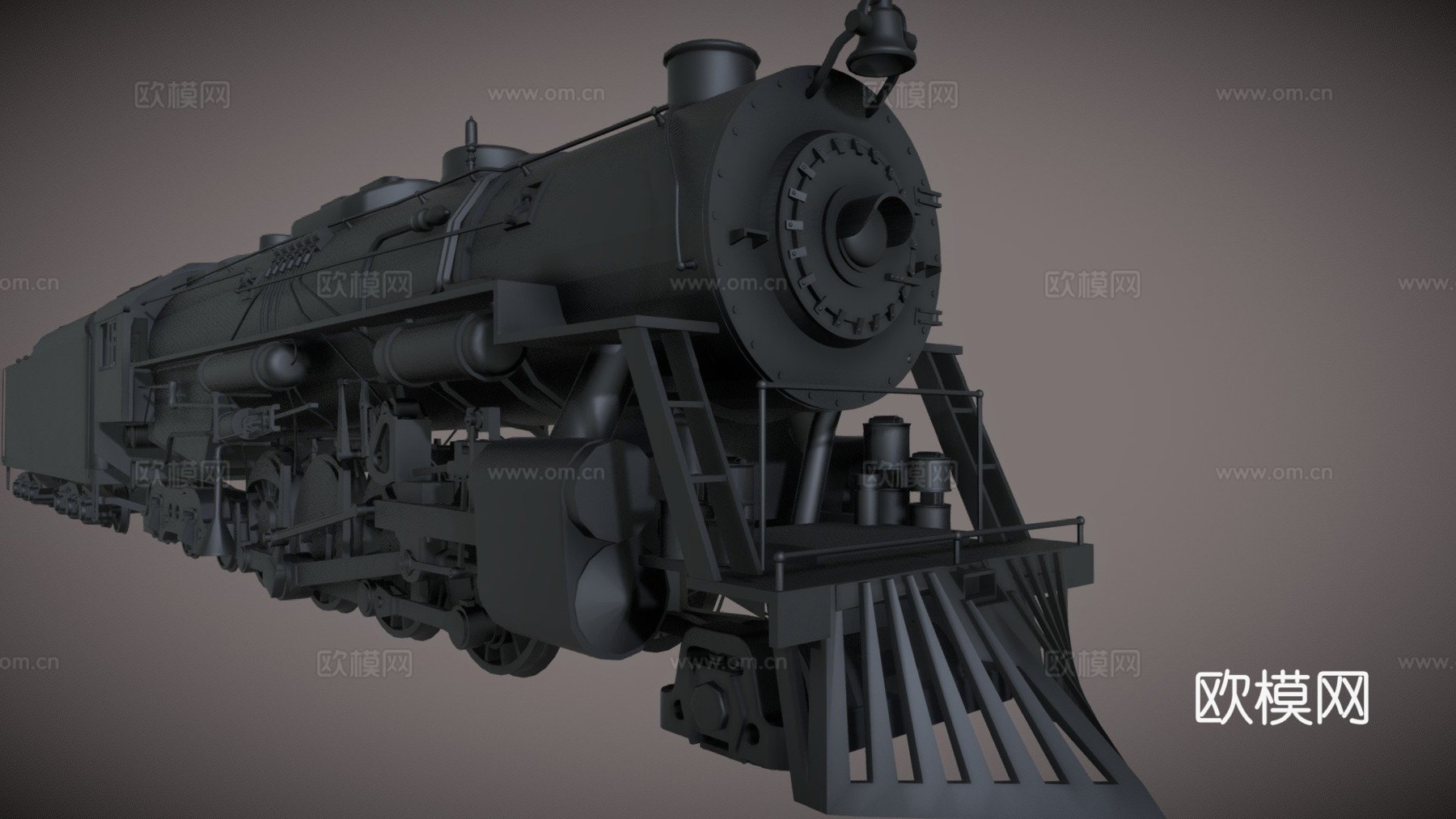 极地特快3d模型下载（渲染图1）