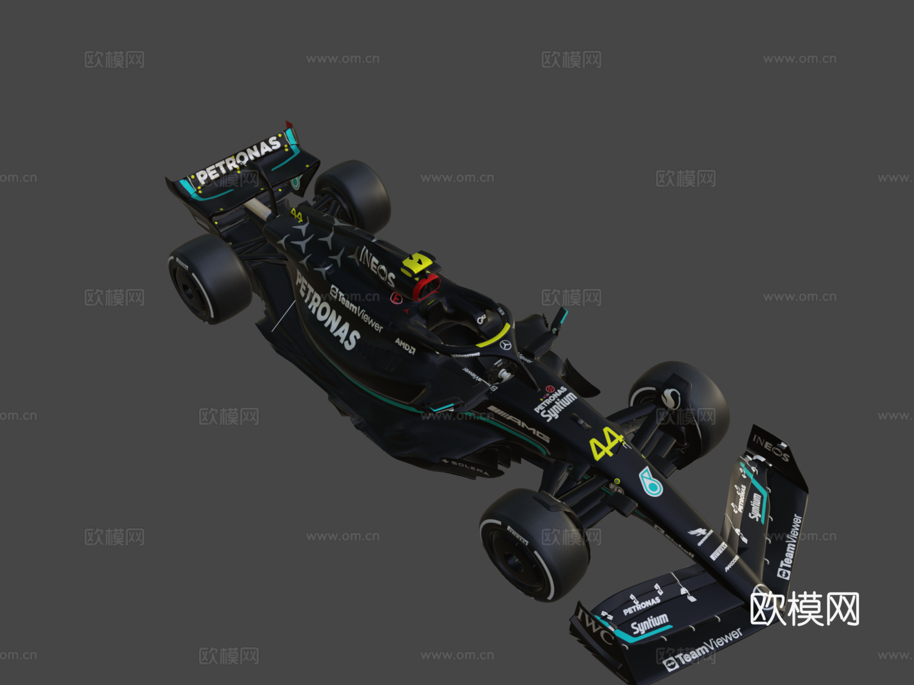 F1 2023 梅赛德斯 W143d模型下载（渲染图7）