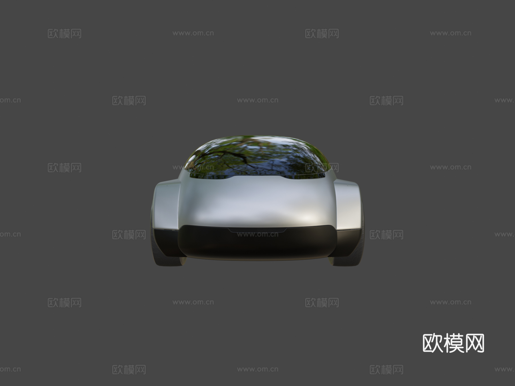 概念车001-公共领域（CC0）3d模型下载（渲染图5）