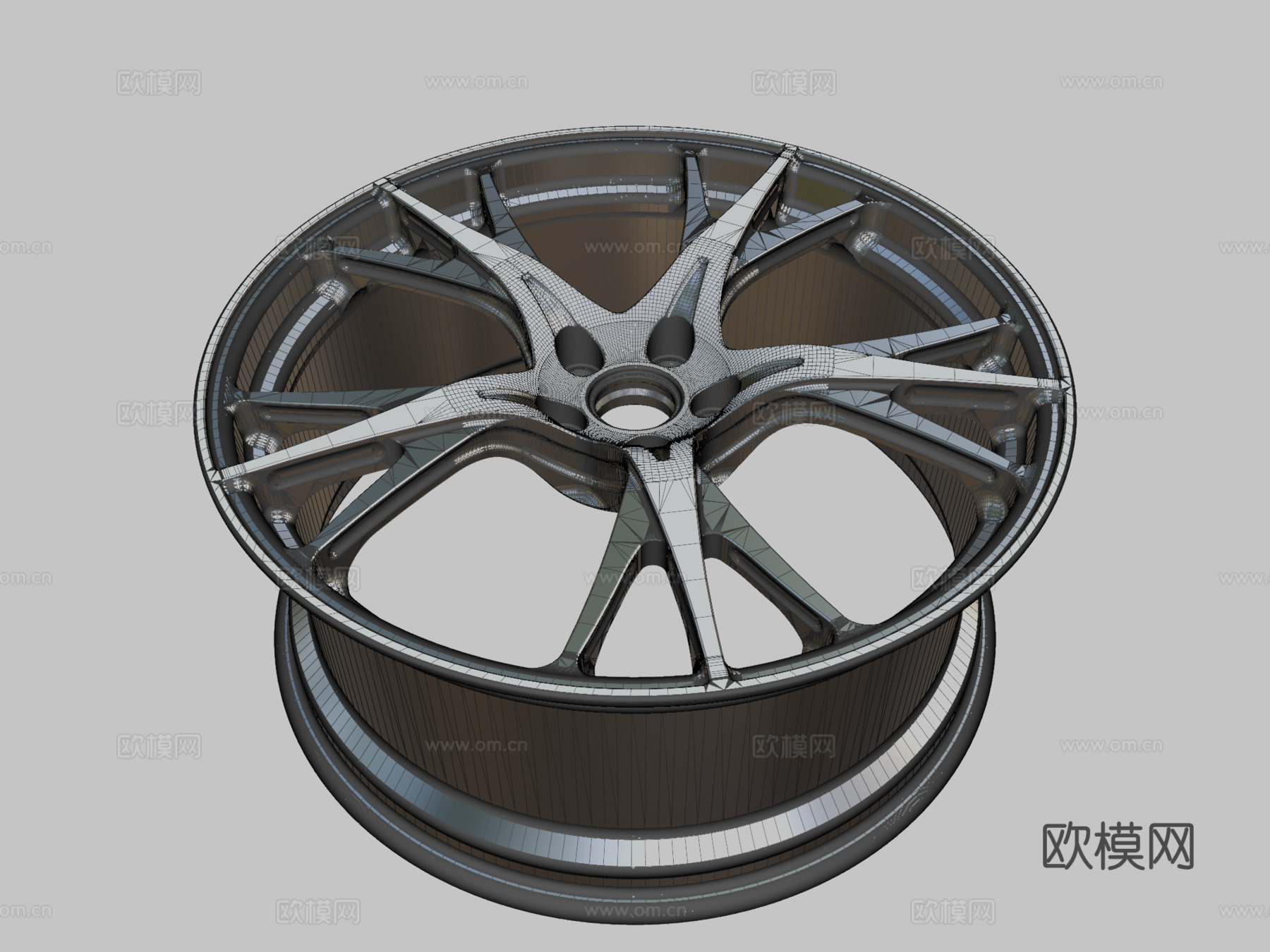 赛车技术3d模型下载（渲染图2）