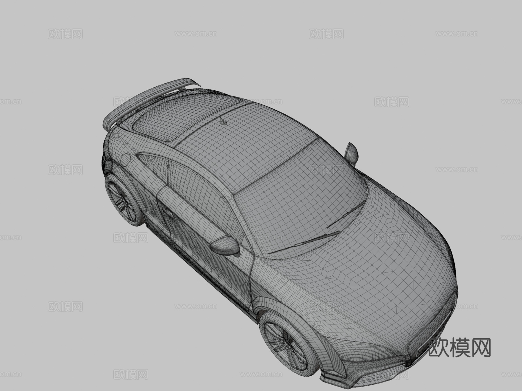奥迪TT3d模型下载（渲染图3）