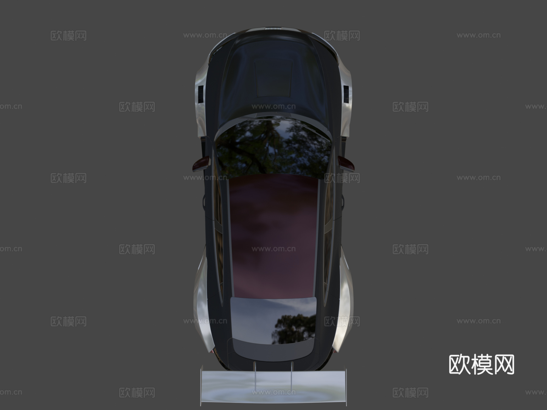 奥迪 RS E-Tron 宽体3d模型下载（渲染图8）