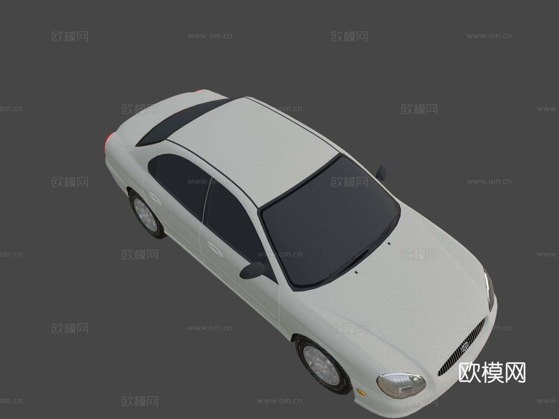 现代索纳塔 (EF)3d模型下载（渲染图7）