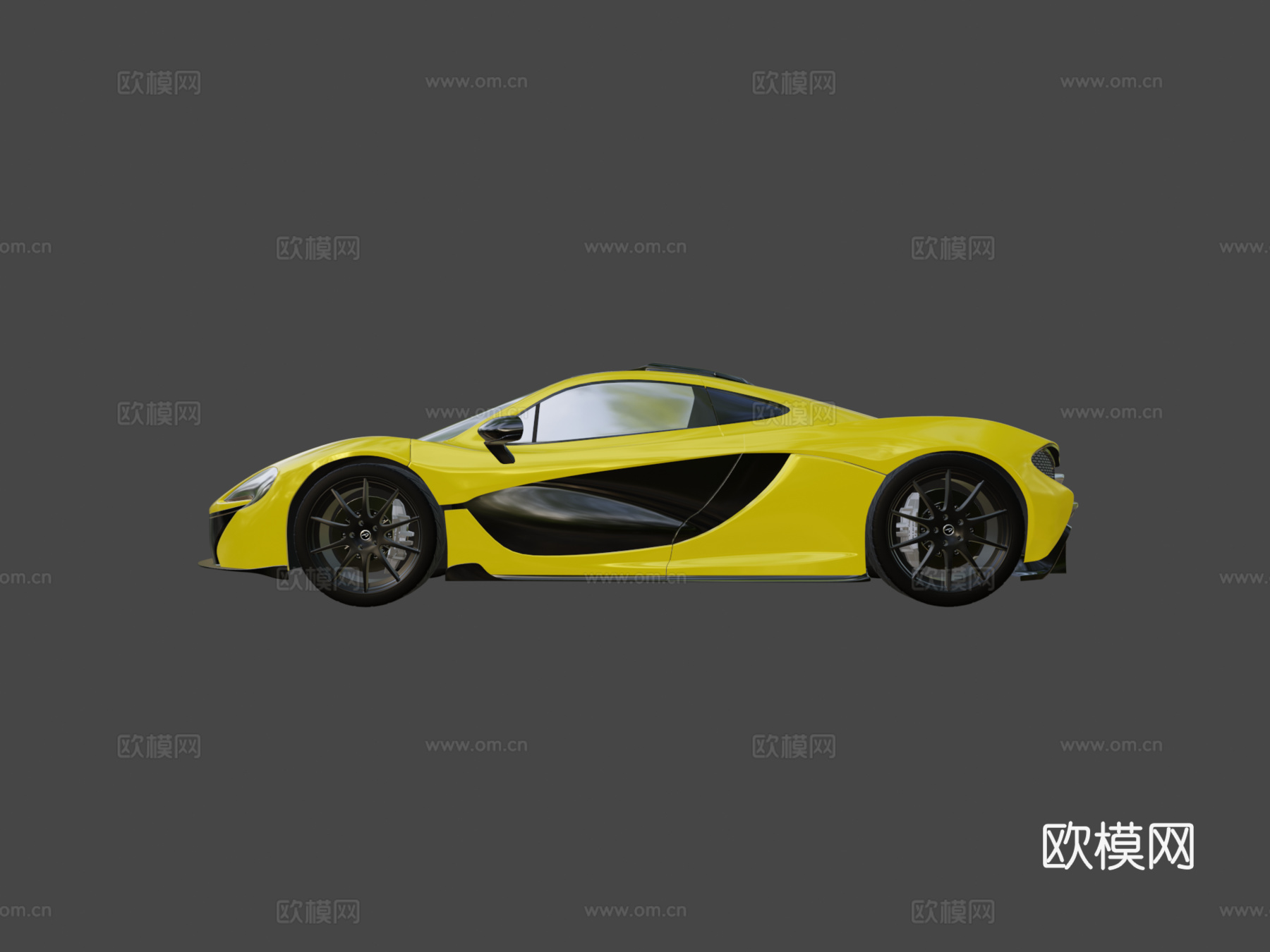 迈凯伦P13d模型下载（渲染图5）