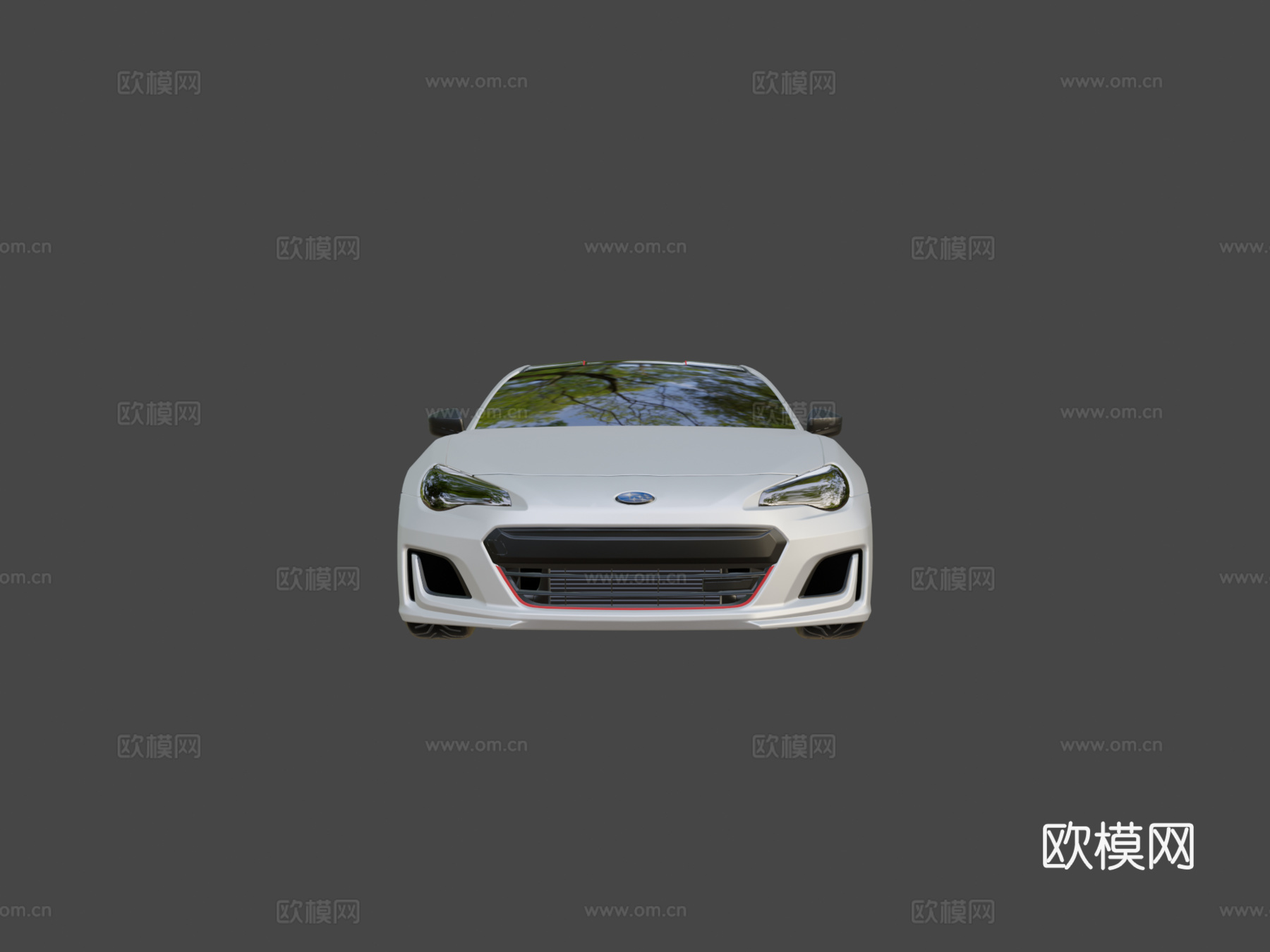斯巴鲁BRZ3d模型下载（渲染图5）