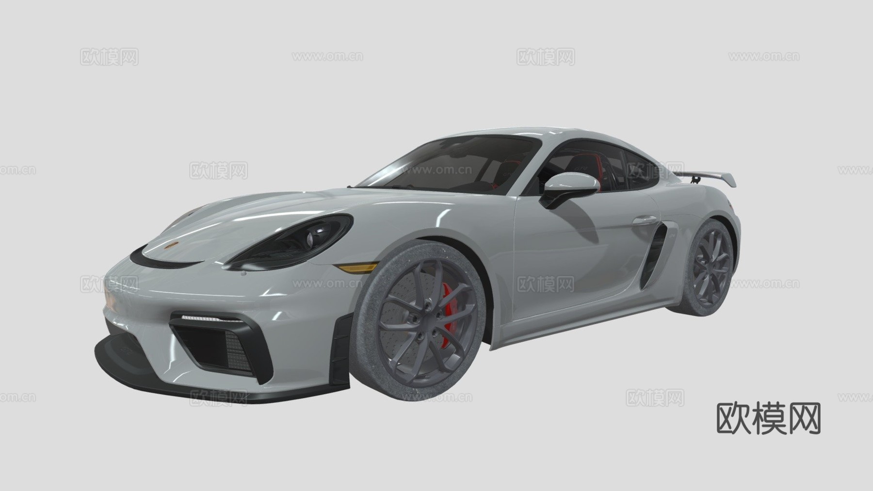 保时捷3d模型下载（渲染图1）