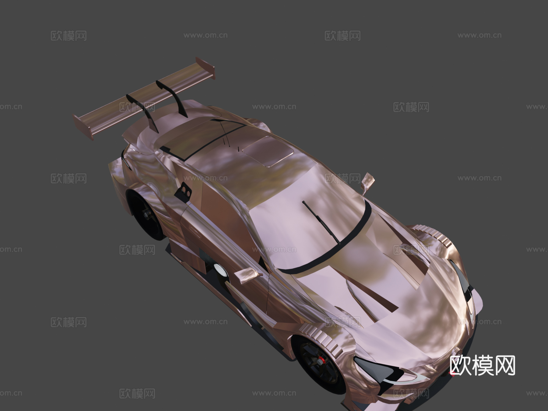 雷克萨斯LC500超级GT3d模型下载（渲染图8）