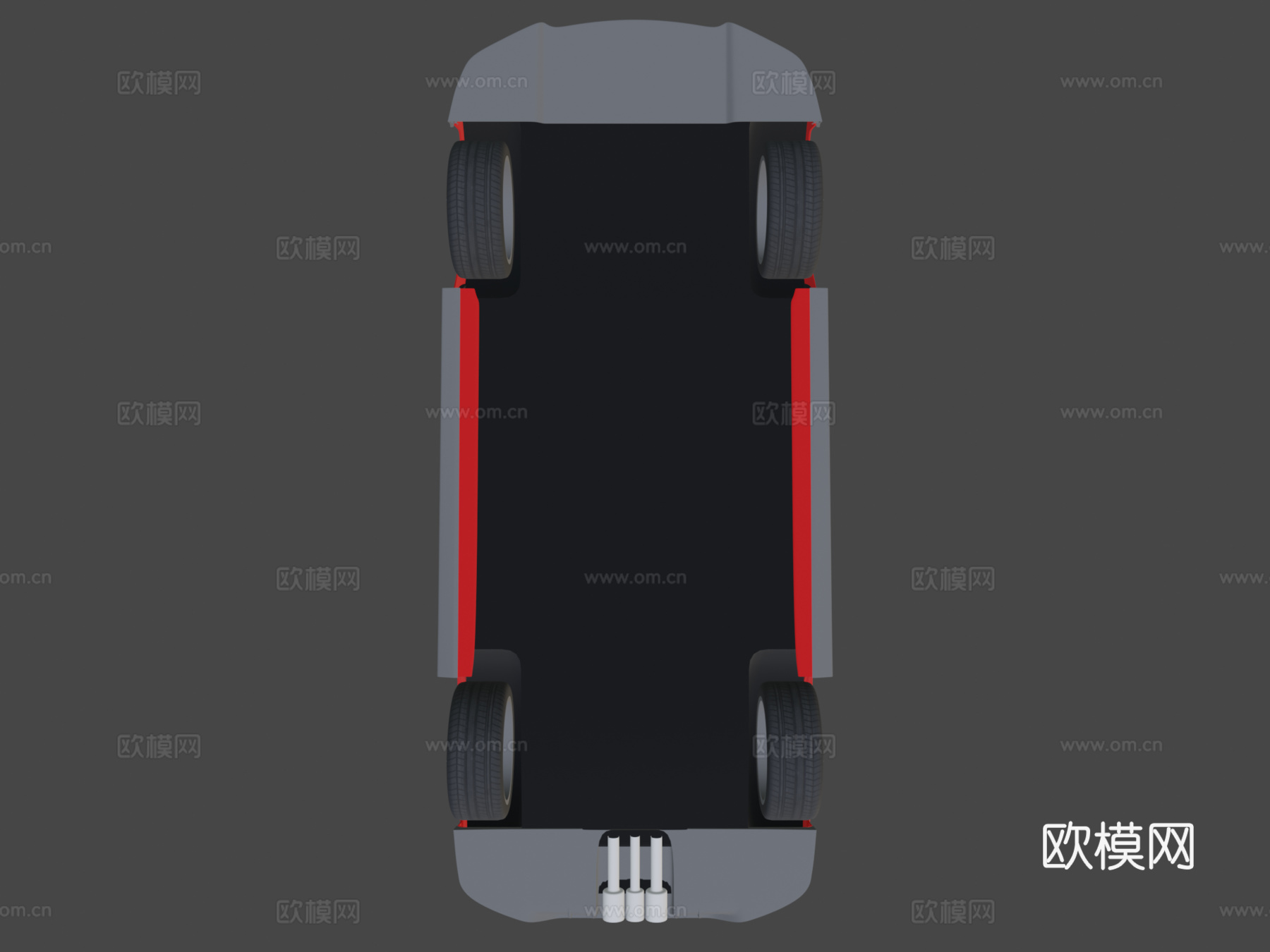 本田思域Type R 20183d模型下载（渲染图7）