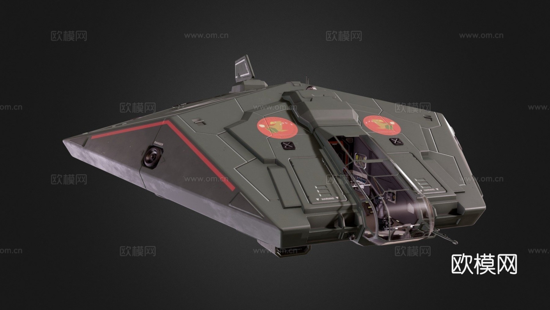 阿斯普猎手 =精英危险= 粉丝艺术3d模型下载（渲染图1）