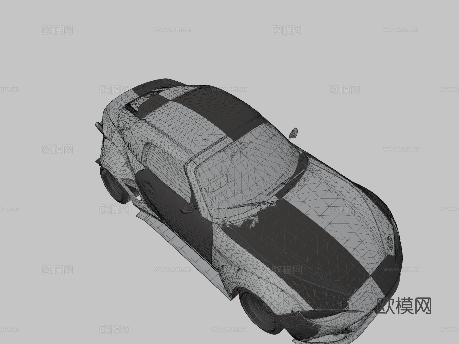 马自达Miata3d模型下载（渲染图3）