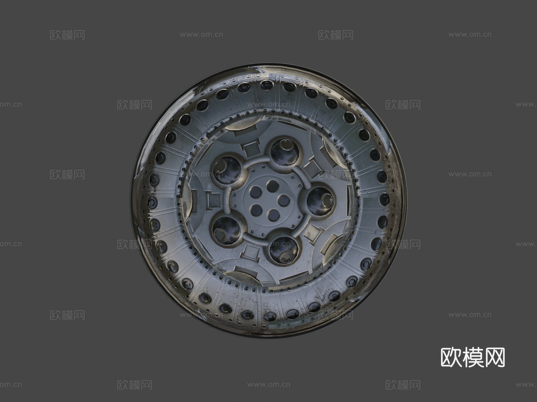 UFO类型83d模型下载（渲染图7）