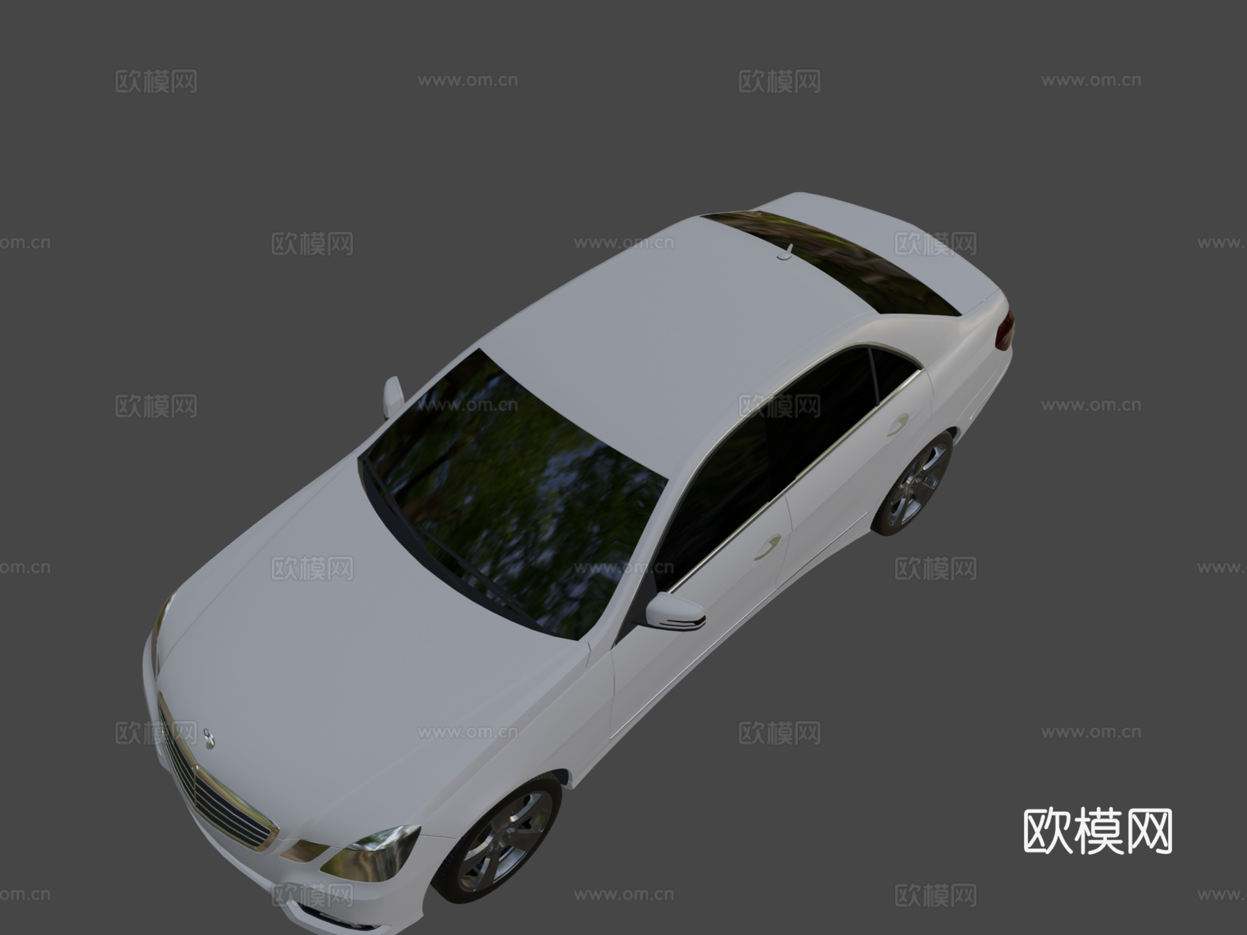 梅赛德斯-奔驰E级w2123d模型下载（渲染图8）