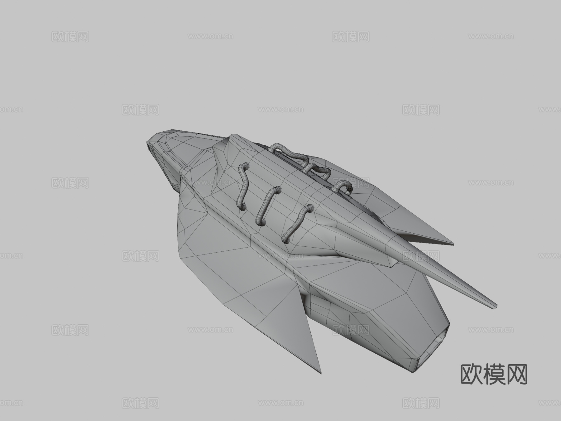 宇宙飞船3d模型下载（渲染图3）